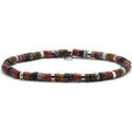 Bracelets Sixtystones Bracelet Acier Perles Heishi 4mm -Large-20cm