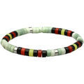 Bracelets Sixtystones Bracelet Perles Heishi Jade Vert Fonce -enfant-12cm Grenoble