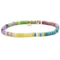 Bracelets Sixtystones Bracelet Perles Heishi Agate Noire-Small-16cm Grenoble