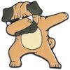 Broches Clj Charles Le Jeune Pin's Chien Dab Marron