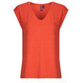 T-shirt Pieces PCBILLO TEE LUREX STRIPES