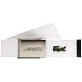 Ceintures sur Grenoble : Ceinture Lacoste Ceinture ref 42768 001 Blanc
