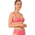 Soutiens-Gorge & autres hauts
sur Grenoble : Triangles / Sans armatures Lisca Soutien-gorge triangle pr&eacute;form&eacute; sans armatures SUNSET Rose