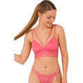 Soutiens-Gorge & autres hauts
sur Grenoble : Triangles / Sans armatures Lisca Soutien-gorge bralette sans armatures SUNSET Cheek Rose