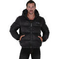 Veste Code 22 Veste doudoune &agrave; capuche Puffer Code22 Noir