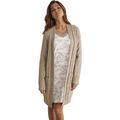 Vestes sur Grenoble : Veste Selmark Cardigan veste d'int&eacute;rieur ouverte COMPLEMENTOS Marron