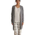 Veste Selmark Cardigan veste d'int&eacute;rieur &agrave; boutonni&egrave;re COMPLEMENTOS Gris