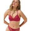 Triangles / Sans armatures Lisca Soutien-gorge pr&eacute;form&eacute; sans armatures Ocean Orange