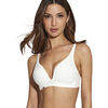 Triangles / Sans armatures Selmark Soutien-gorge triangle pr&eacute;form&eacute; sans armatures One Blanc