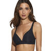Triangles / Sans armatures Selmark Soutien-gorge triangle pr&eacute;form&eacute; sans armatures One Noir
