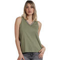 T-shirt Admas D&eacute;bardeur col V Mexico Vert