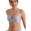 Triangles / Sans armatures Lisca Soutien-gorge pr&eacute;form&eacute; sans armatures Nikki Bleu
