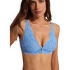 Triangles / Sans armatures Selmark Soutien-gorge triangle sans armatures Matilda Bleu