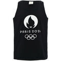 T-shirt Paris 2024 DEBARDEUR JO X FRANCE NOIR HOMME