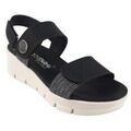 Sports sur Grenoble : Chaussures Amarpies Sandales noires pour femmes 23505 abz