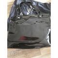 Sac &agrave; main Armani jeans Sac vernis Noir