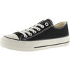 Baskets Victoria Basket Basse Tribu Toile Logo R&eacute;tro noir Noir