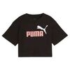 T-shirt enfant Puma TEE SHIRT ESS 2 COLOR NO. 1 LOGO SHORT - Noir - 128
