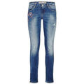 Jeans Guess Jean Marylin 3 zip Bleu