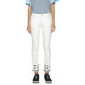 Pantalons sur Grenoble : Jeans Desigual Jeans Femme Luna White 18SWDD22