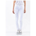 Pantalons sur Grenoble : Jeans Kaporal Jeans Femme Loka Blanc Destroy