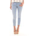 Pantalons sur Grenoble : Jeans Kaporal jean pantacourt femme enya bleu