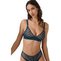 Triangles / Sans armatures Lisca Soutien-gorge sans armatures Lovelace Bleu