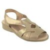 Chaussures Duendy Dame aux pieds d&eacute;licats 421 platine Argent&eacute;