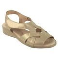 Chaussures Duendy Dame aux pieds d&eacute;licats 421 platine Argent&eacute;
