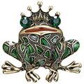 Broches Clj Charles Le Jeune Broche Grenouille Vert Grenoble