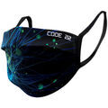 Maillots de corps Code 22 Masque protection mixte C22 bleu Code22 Bleu