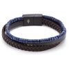 Bracelets Sixtystones Bracelet Heishi Jaspe Gris Mouchet&eacute;-Medium-18cm Noir