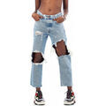 Jeans boyfriend Diesel - Jean - bleu clair Grenoble