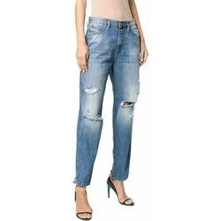 Jeans boyfriend Diesel - Jean - bleu clair