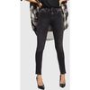 Jeans Diesel - Jean Super Skinny - gris fonc&eacute; Noir