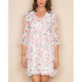 Robe Deeluxe - Robe fleurie - blanche