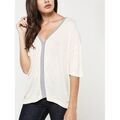 Tee-shirts sur Grenoble : T-shirt Kaporal - T-shirt manches 3/4 - blanc
