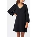 Robe Kaporal - Robe d&eacute;collet&eacute; en v - noire Noir