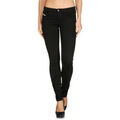 Pantalons sur Grenoble : Jeans Diesel - Jean slim - noir