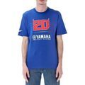 Tee-shirts sur Grenoble : T-shirt Yamaha - T-shirt Fabio Quartararo - bleu