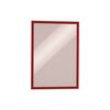 Cadre magn&eacute;tique durable 1 sac(s) cadre magn&eacute;tique din a3 rouge - durable