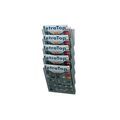Visserie & Boulonnerie sur Annecy : Porte-prospectus mural helit 1 carton(s) porte-prospectus mural 5 compartiments plastique gris transp - helit