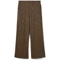Pantalons sur Grenoble : Pantalon Tom Tailor - Pantalon fluide - noir et beige
