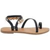 Tongs Les Tropeziennes par M.Belarbi LES TROPEZIENNES - Sandales Charms - noir