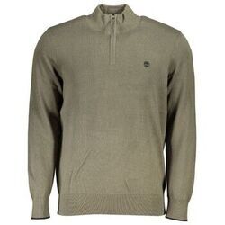 Pull Timberland - Pull Col zipp&eacute; - kaki Kaki
