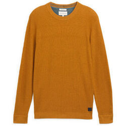 Pull Tom Tailor - Pull col rond - ambre