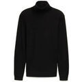 Pull Tom Tailor - Pull col roul&eacute; - noir Noir