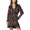Robe Kaporal - Robe cache c?ur - bordeaux et noire Noir