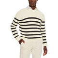 Pull Tommy Hilfiger - Pull marini&egrave;re - beige et marine Beige