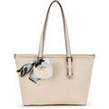 Sac a main Miniprix sac port&eacute; &eacute;paule Grained GRAINED 061-000F2531 Beige